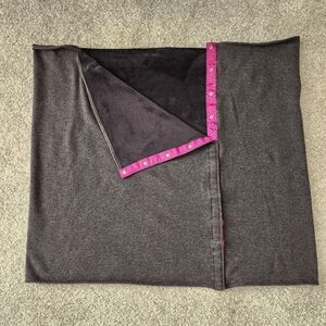 Lululemon Athletica Fleece-lined Charcoal/Black Vinyasa Scarf